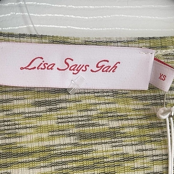 LISA SAYS GAH Lucille Long Sleeve Wrap Midi Dress in Flame Women's Size XS - Picture 12 of 13